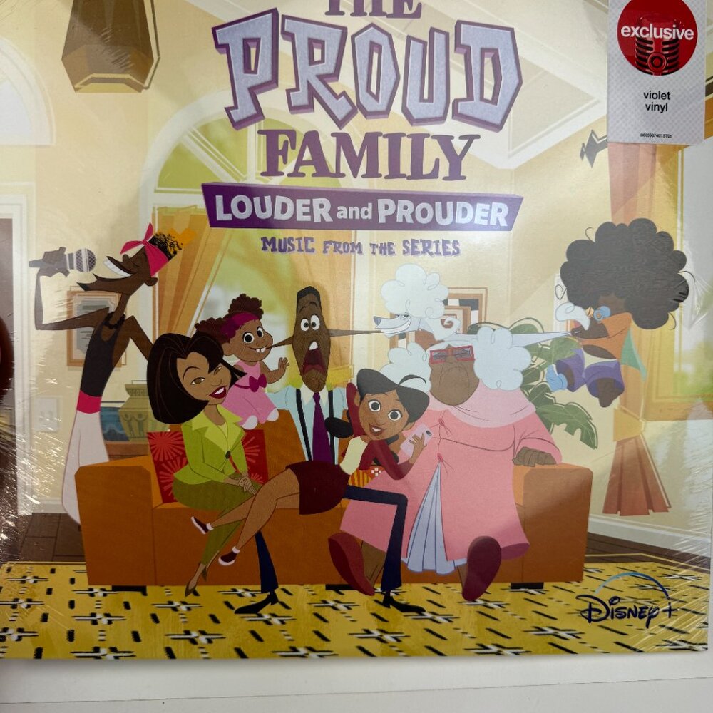 Sealed Disney Proud‎ Family Louder and Prouder Music Vinyl Record Target Violet - Picture 6 of 12